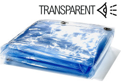 Bâche transparente sur mesure