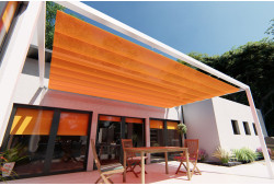 velum sur mesure pour pergola