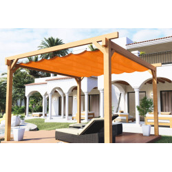 SUNFLOW toile retractable pour pergola