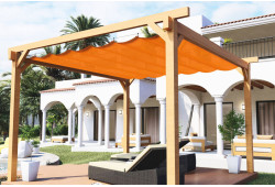 SUNFLOW toile retractable pour pergola